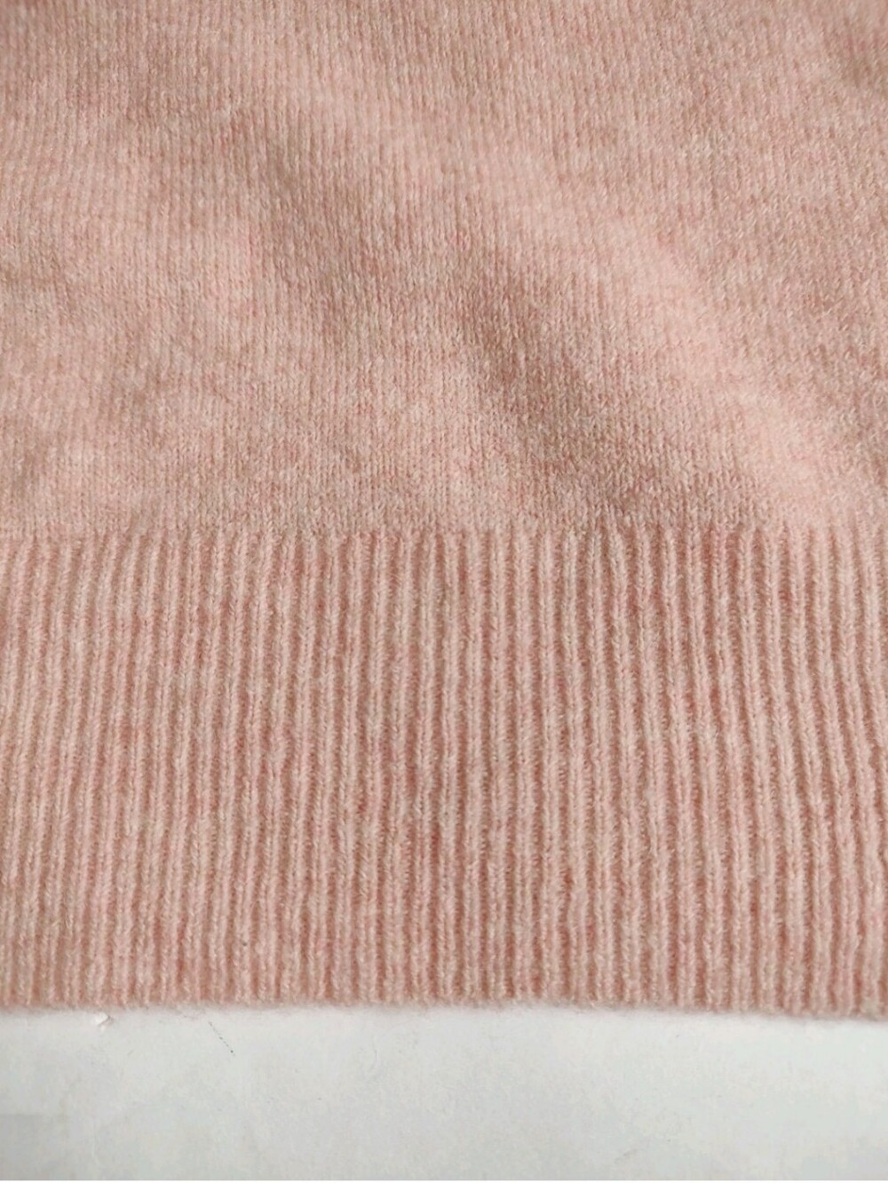 J Crew Roll Mock Neck Sweater Pullover Knit Pink Merino Wool Alpaca S Super Soft - Picture 10 of 16